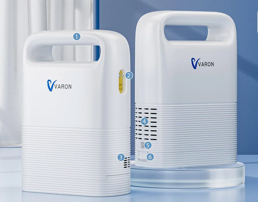 The VP-2 Portable Oxygen Concentrator: Perfect for Holiday Travel and ...